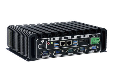 COM industrial de la PC 6 de la CPU de I3-6100u mini Lan de 2 gigabites para la automatización de fábricas