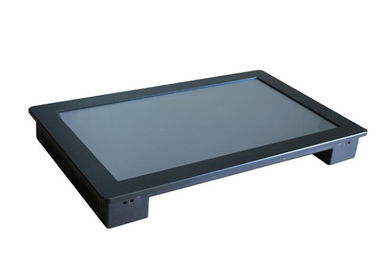 Buen precio 18,5” procesadores resistentes de Celeron J1900 de la pantalla táctil del panel del LCD del alambre industrial de la PC 5 en línea