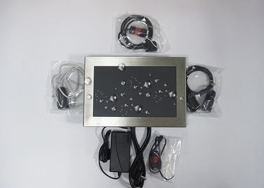 PC resistente del panel del acero inoxidable 17,3 disco duro con pantalla grande del SSD de la pulgada 64G