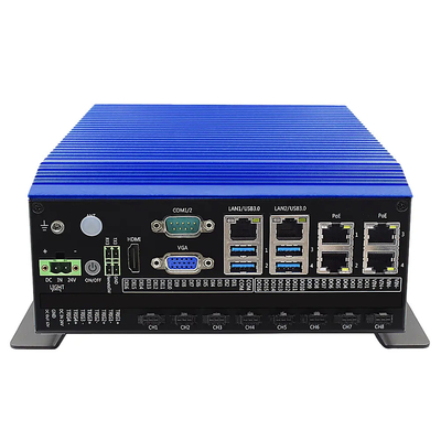 Buen precio Inspección visual Mini PC industrial con CPU Intel Core i7-8700 y red 2* Intel I225 en línea