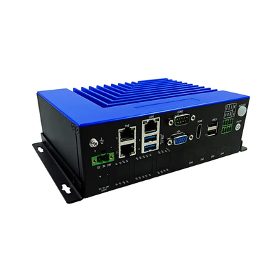 Buen precio Intel N5095 Mini PC industrial con diseño sin ventilador y aplicación de inspección visual compatible en línea