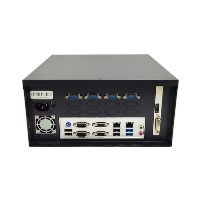 Buen precio Mini PC industrial de aleación de aluminio con almacenamiento de tarjetas de longitud completa y sistema operativo Debian en línea