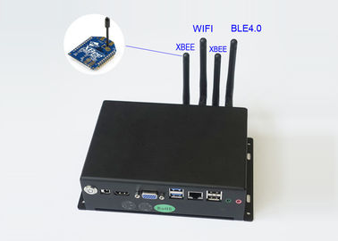 Buen precio PC industrial de la caja del procesador J1900 con WiFi Bluetooth y 2 módulos de XBEE FAVORABLES S2C en línea
