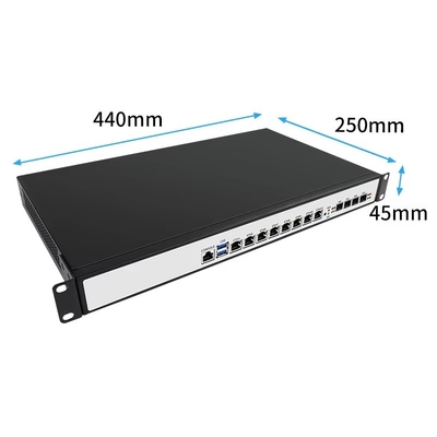 Procesador Core I3 I5 I7 Mini PC industrial con 1 ranura X8 y 2 ranuras PCIE