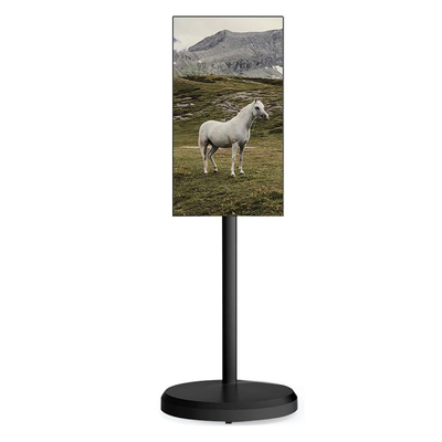 Buen precio 21.5 pulgadas Android Smart Digital Signage y Display Kiosco de piso pantalla de publicidad LCD en línea