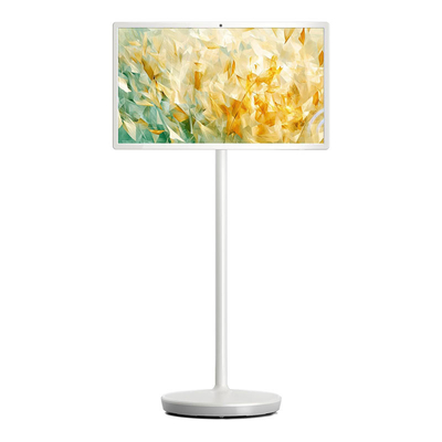 Buen precio 6H duración de la batería 1920*1080 HD 24 pulgadas TV portátil inteligente inalámbrica interactiva con toque móvil pantalla LCD en línea