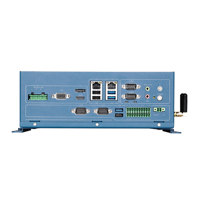 OEM ODM computadora industrial intel i3 i5 i7 i9 DDR5 win10 linux 2 lan 4 COM RS232 RS485 mini pc industrial incorporado