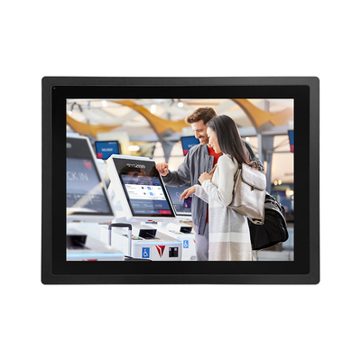 Monitor táctil capacitivo resistivo de grado industrial de 15 pulgadas