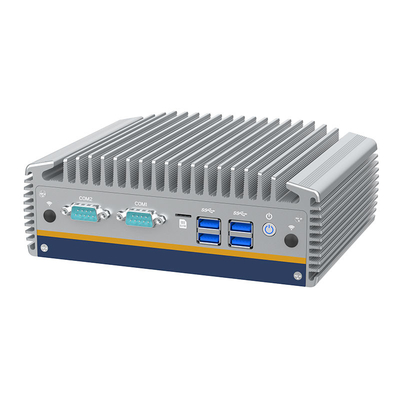Buen precio Mini PC industrial Windows 11 Control industrial sin ventilador Mini computadora 3 HDMI Nuevo pequeño ordenador industrial integrado en línea