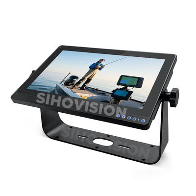 Garmin Panoptix 18.5 pulgadas Monitoreo de respaldo 1500 Nits Enlace óptico PCAP Pantalla táctil Con pantalla de protección de cubierta
