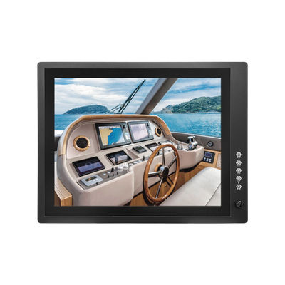 Visibilidad y durabilidad mejoradas 19 pulgadas Full IP67 Waterproof Touch Monitor con panel ópticamente unido