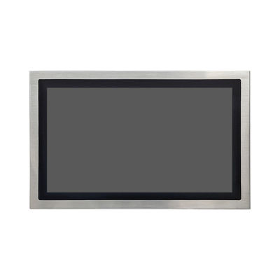 23Monitoreo LCD de acero inoxidable de 8 pulgadas con montaje en pared de pantalla táctil capacitiva de 10 puntos