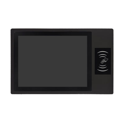 Buen precio Computadora de panel IPC de control industrial integrado 1000nits Pantalla táctil capacitiva de 15 pulgadas con RFID y CANBUS en línea