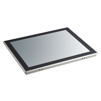Buen precio 19 pulgadas J6412/I3/I5/I7 CPU IP65 Inodoro Diseño sin ventilador Panel industrial PC capacitivo Embedded pantalla táctil Panel robusto PC en línea