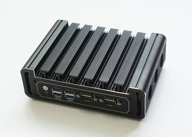 Mini puerto industrial Fanless del LAN del SSD 2 del procesador 4GB DDR4 64GB de la PC I5-6200U de la caja de la PC