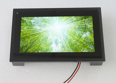 7 pulgadas - interfaz al aire libre del poder de DC 12V Molex de la exhibición del LCD del monitor del alto brillo