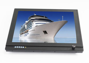 Buen precio 1000 prenda impermeable antideslumbrante del monitor IP65 del alto brillo de los liendres 19 pulgadas para el barco en línea