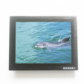 Monitor capacitivo impermeable lleno del tacto IP67 alto brillo de 15