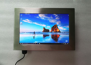 Buen precio PC redonda lisa del panel del acero inoxidable ayuda con pantalla grande industrial de WIFI de 12 pulgadas en línea
