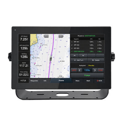 Buen precio 1500 Nits Brillo IP67 Monitor marino impermeable con pantalla táctil capacitiva de 10 puntos para Garmin LiveScope en línea