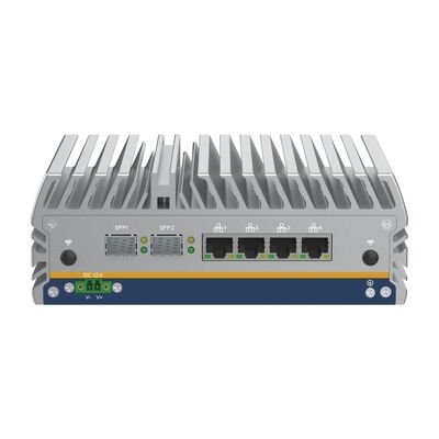 Buen precio Mini PC industrial con 2 puertos X SFP + e Intel Core I5 1235U para entornos hostiles (-20 °C a +60 °C) en línea