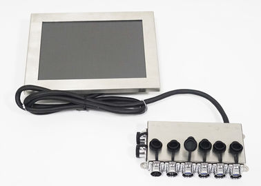 IP65 lleno prenda impermeable industrial de la PC del panel táctil de 10,4 pulgadas 12 meses de garantía
