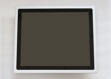 Buen precio Material capacitivo ultra fino de la aleación de aluminio de la pantalla del cuadrado del monitor del tacto de 19 pulgadas en línea