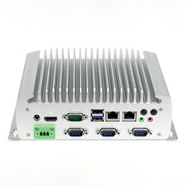 PC industrial integrada Fanless del ordenador J1900 mini con 6xCOM