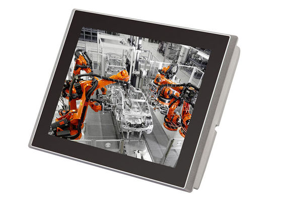 Buen precio PC industrial del panel táctil de Realtek ALC662 400cd/m2 HMI en línea