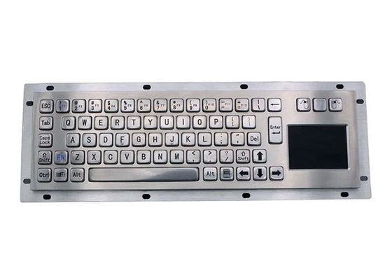 Buen precio el teclado industrial IP65 del metal Sus304 de los 40counts/Mm cepilló el teclado de acero inoxidable en línea