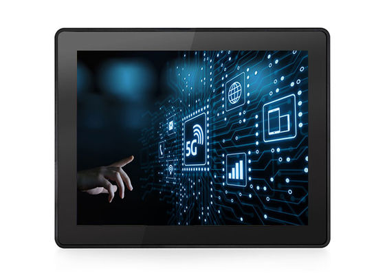 Buen precio 10 puntos de 300cd/m2 1024x768 del monitor LCD de la pantalla táctil estudio de aluminio del caso de 15 pulgadas en línea
