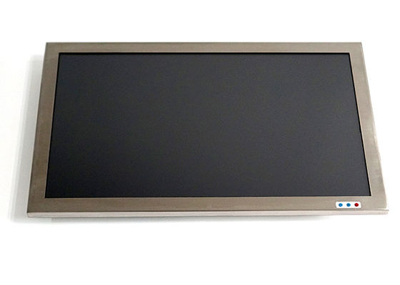 45W SUS316 Enclosure Rugged Monitor 1000nits 5 Wires Resistive Touch Screen