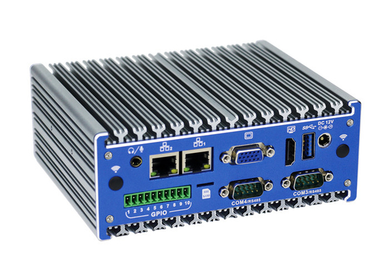 SSD 15W Lan Industrial Computer dual de la FCC HDD AMI EFI Desktop Mini Pc 128GB