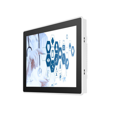 Buen precio exhibición médica industrial 1024×768 de VGA DVI del monitor de la pantalla táctil 300cd/M2 en línea