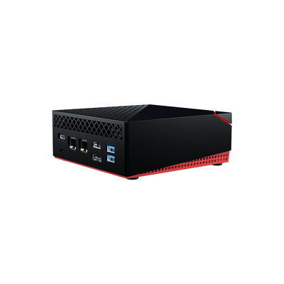 Buen precio PC silenciosa Win10 AMD R5 4500U 5.12A de Mini Desktop con el cargador del paladio de GaN en línea