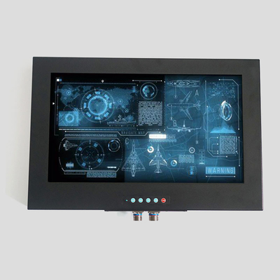 Monitor industrial militar del panel LCD de la prenda impermeable 21.5INCH de la exhibición IP67 de SS304 LCD